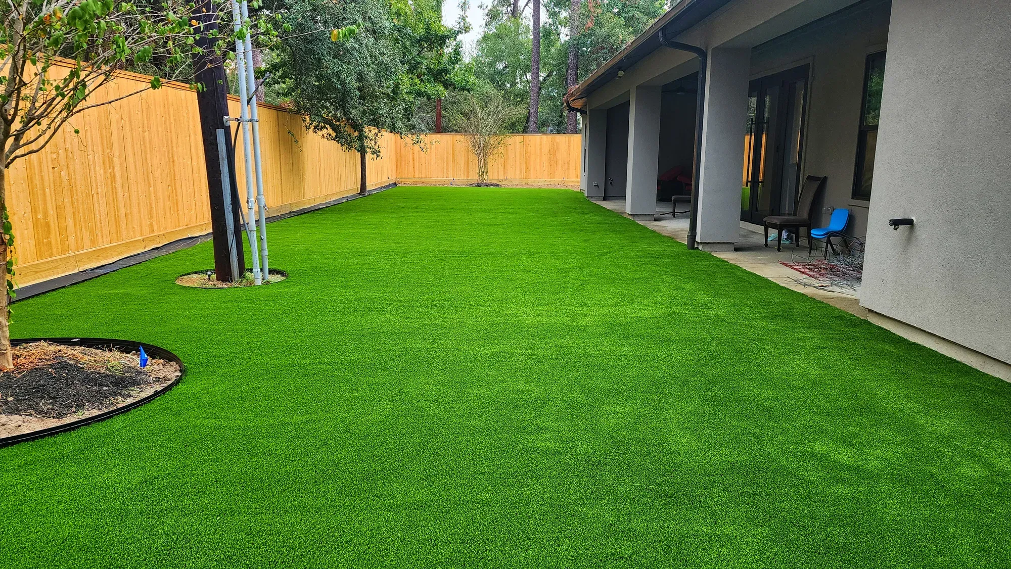 Artificial Turf Installation installed by TNT Turf in Greater Houston